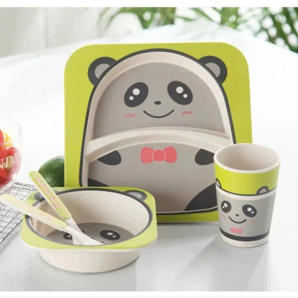 Vaisselle Bebe - BambooKid™ - Panda - Espace Coco