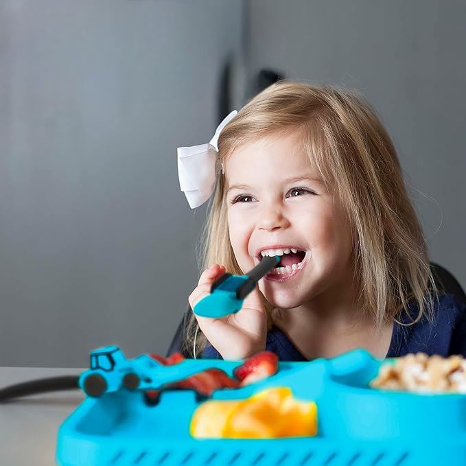 Vaisselle Bebe - CoursePlate™ - Bleu - Espace Coco