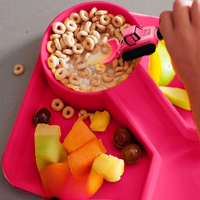 Vaisselle Bebe - CoursePlate™ - Rose - Espace Coco