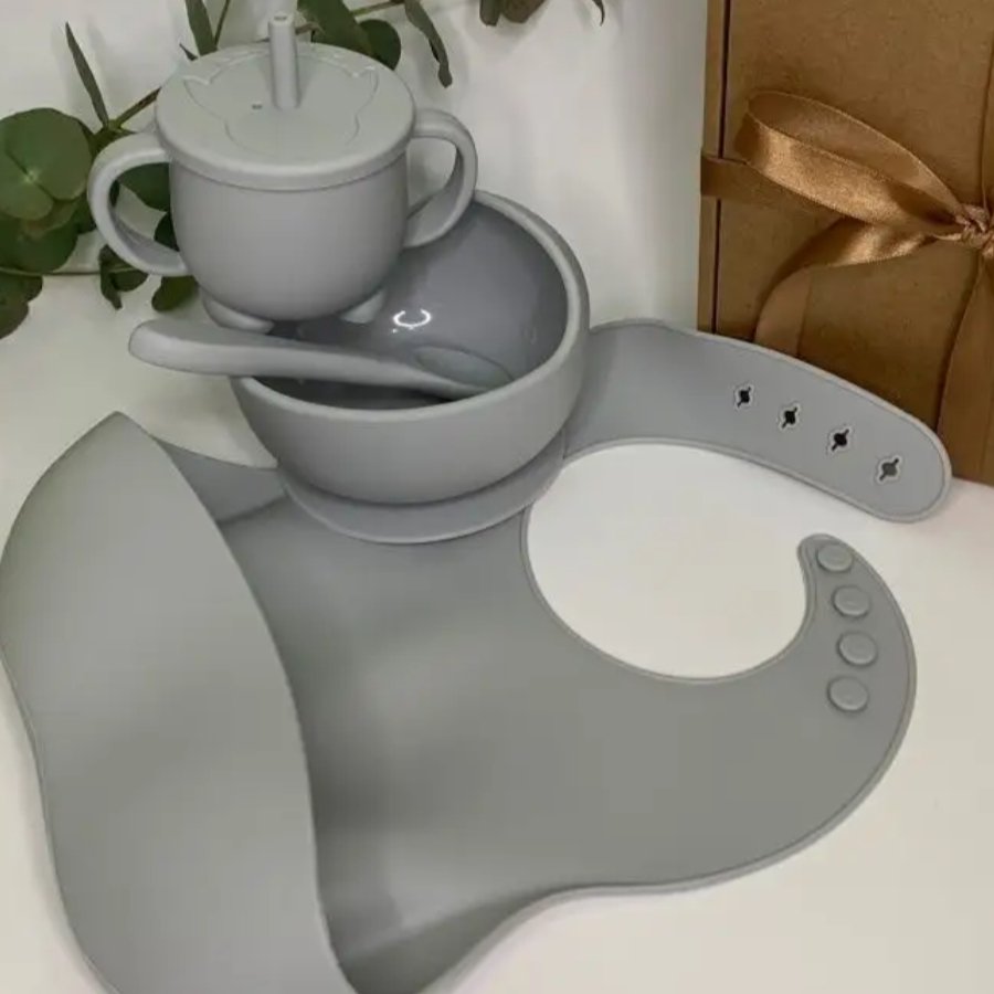 Vaisselle Bebe - TablewareBabySet™ - Cendre - Espace Coco