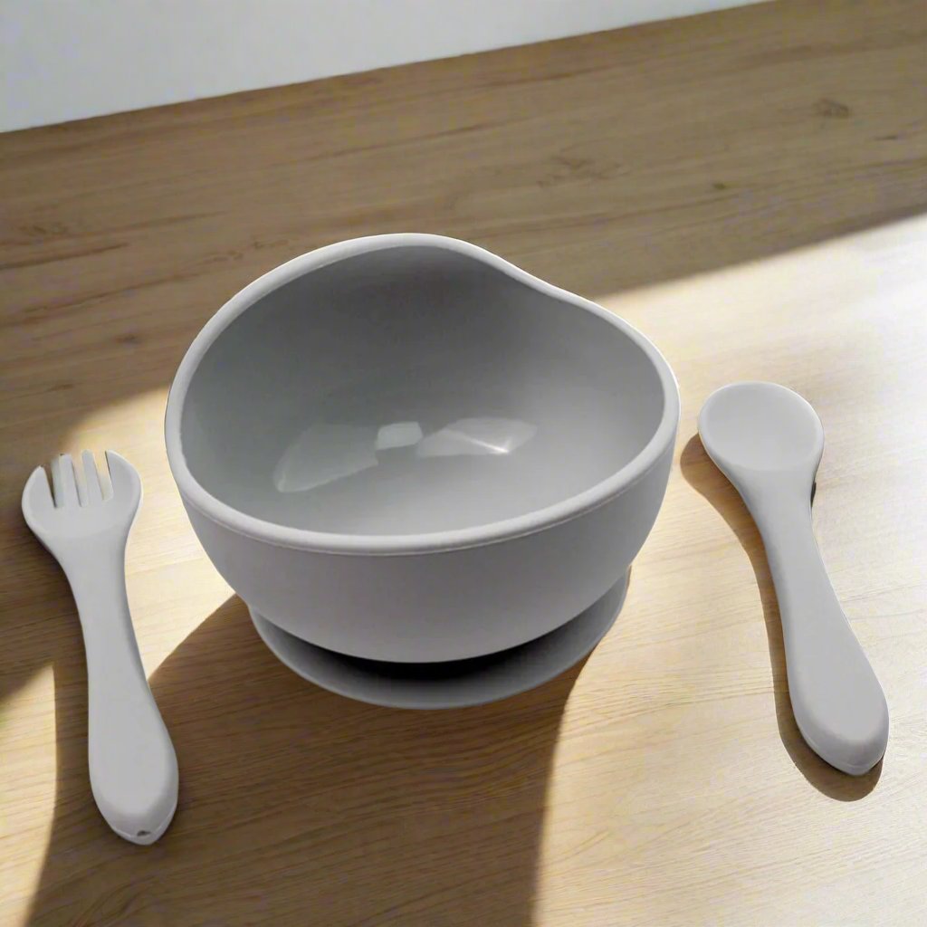 Vaisselle Bebe - TablewareBabySet™ - Cendre - Espace Coco