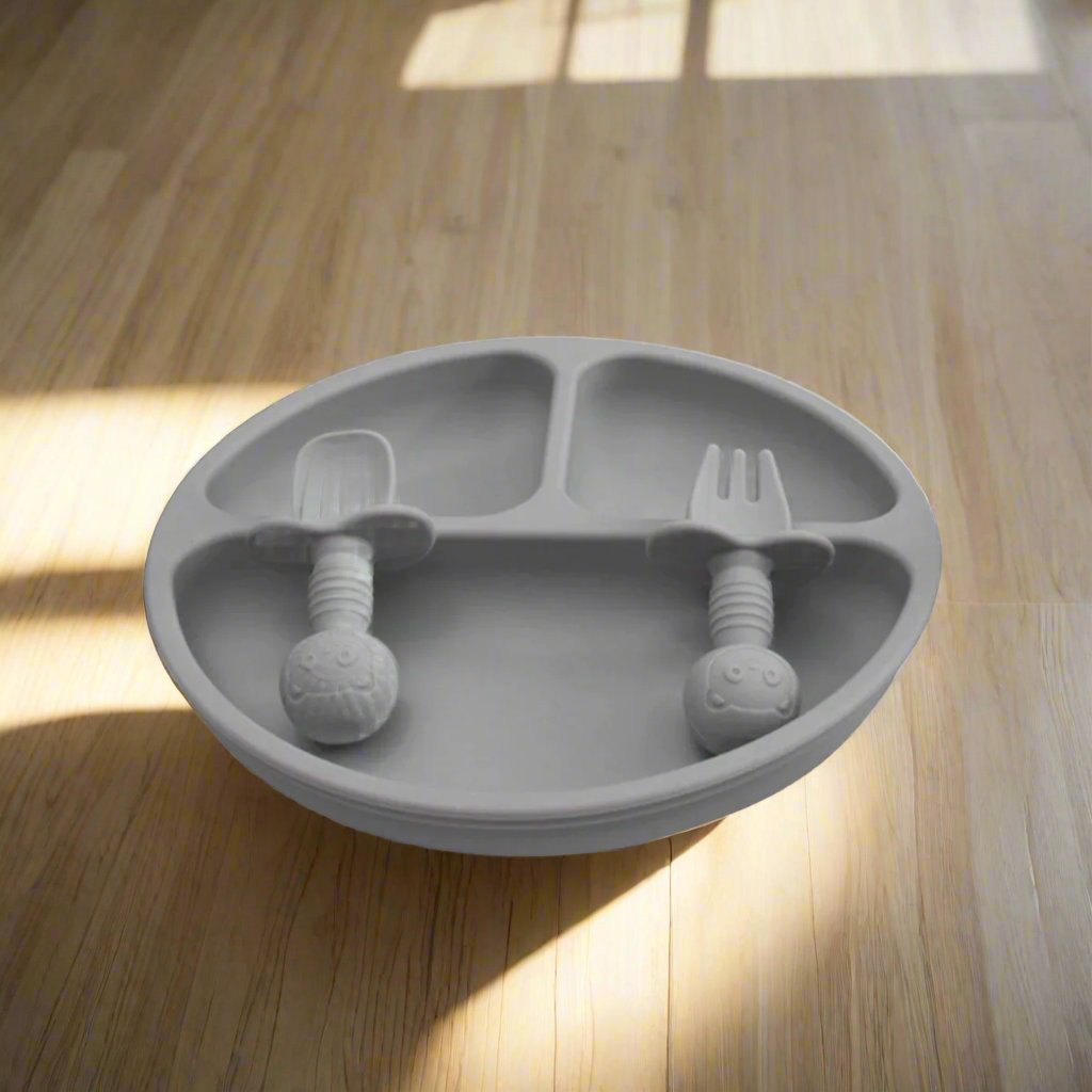 Vaisselle Bebe - TablewareBabySet™ - Cendre - Espace Coco