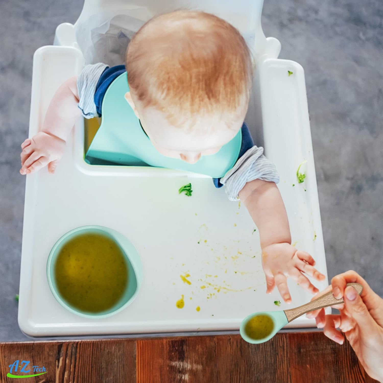 Vaisselle Bebe - TablewareBabySet™ - Menthe - Espace Coco