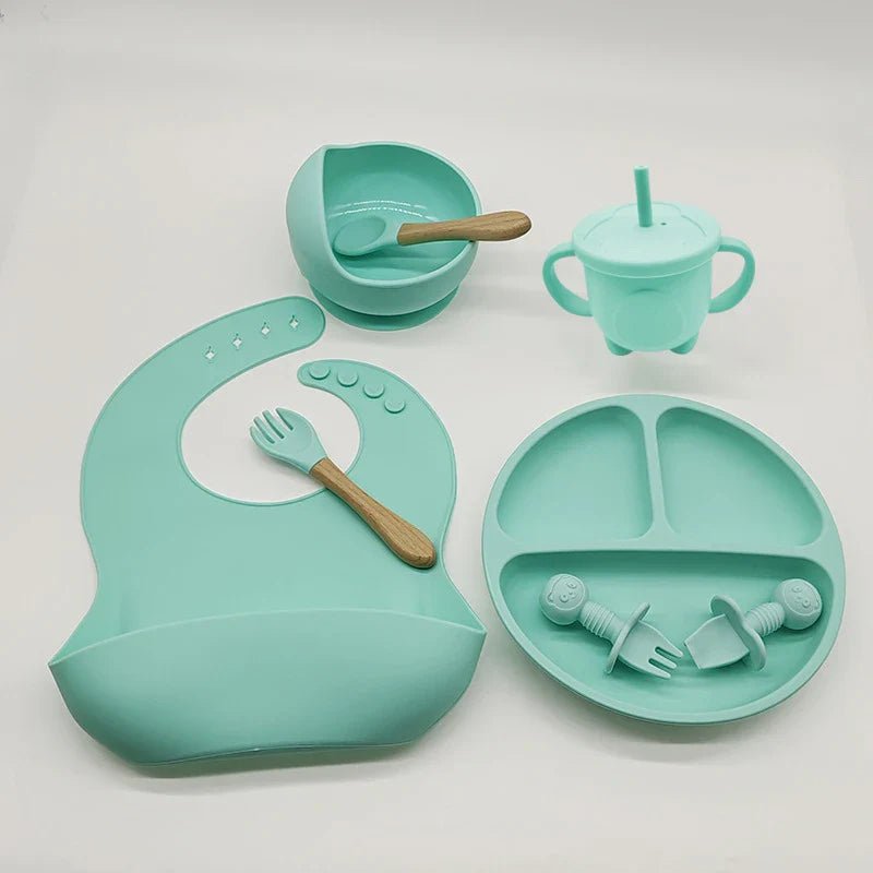 Vaisselle Bebe - TablewareBabySet™ - Menthe - Espace Coco