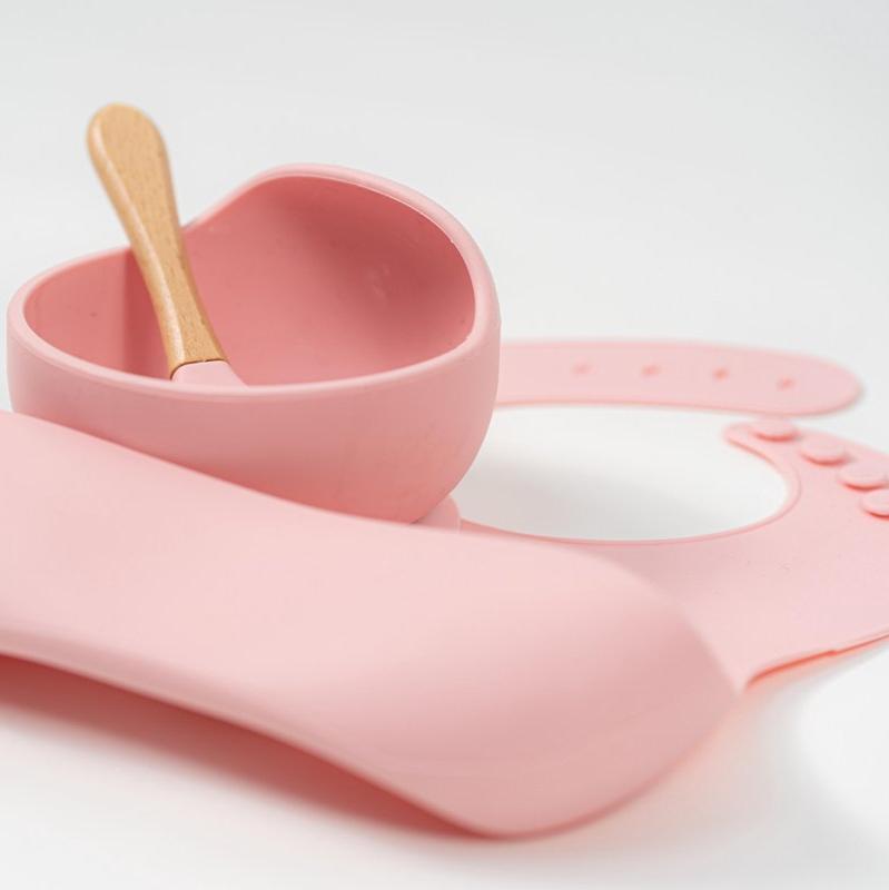 Vaisselle Bebe - TablewareBabySet™ - Rose - Espace Coco