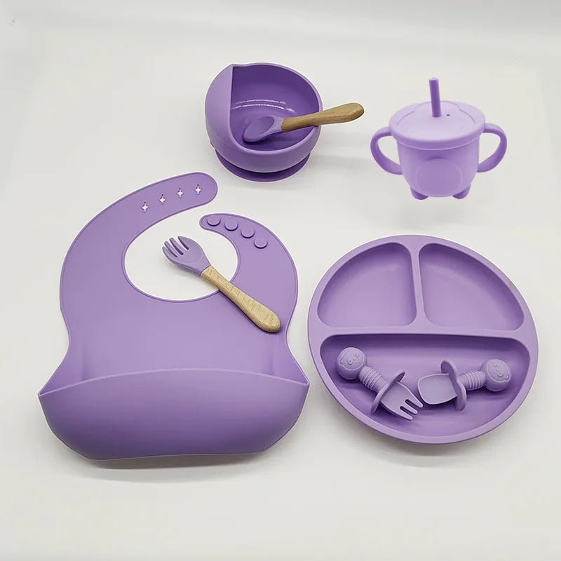 Vaisselle Bebe - TablewareBabySet™ - Violet - Espace Coco