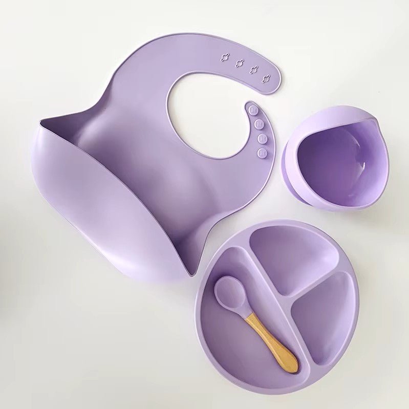 Vaisselle Bebe - TablewareBabySet™ - Violet - Espace Coco